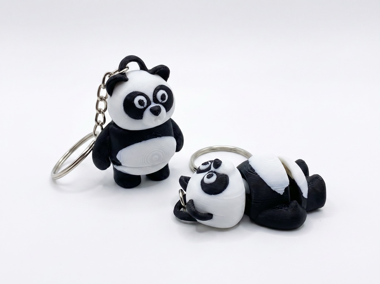 3D keychain Panda